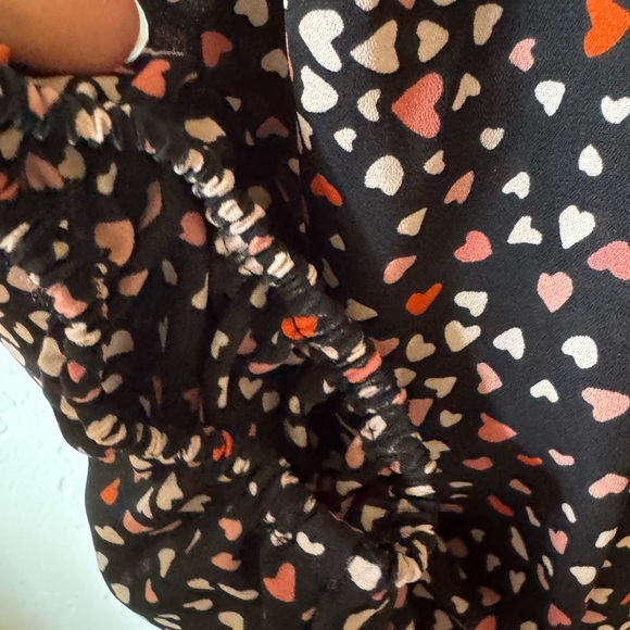 APT 9 MINI HEART BLOUSE PETITE SMALL - Picture 9 of 9